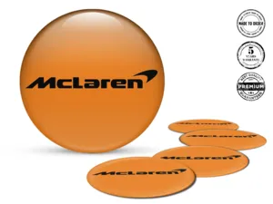 McLaren Ruota Adesivo Logo Design Cupola Resina